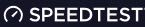 Test your Internet connection speed at Speedtest.net